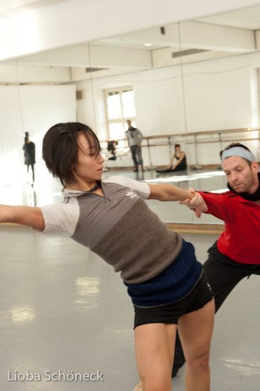Augenblick,verweile | Tanztheater München | Probe Ballettsaal | 12.01.2012